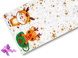 LBP27467 - Listón Estampado de 7,5 cm - Navidad (por tira)