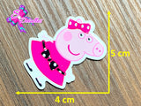 CM00086 - Resina de 4cm x 5cm - Peppa Pig