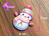 CMS40018 - Shaker de 6cm x 7cm - Navidad