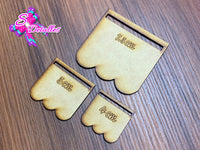 PMDF0002 - Set de 3 Puntas MDF #2 de 7,5cm, 5cm y 4cm