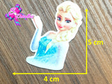 CM00024 - Resina de 4cm x 5cm - Elsa Frozen