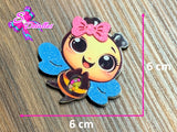 CMSI0001 - Shaker Importado de 6cm x 6cm - Abeja