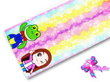 LBP07440 - Listón Estampado de 7,5 cm - Lara Campos (Tira de 90 cm)