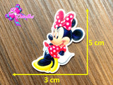 CM00168 - Resina de 3cm x 5cm - Minnie Mouse