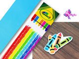 PXQ00430 - 1 Listón Estampado + 1 Listón Unicolor + 1 Resina para Moño