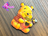 CMS10099 - Shaker de 6cm x 7cm - Winnie Pooh