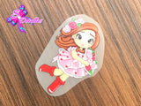 PDTF0053 - Planchable DTF de 5cm x 7cm - Muñeca