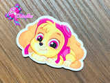 CM00094 - Resina de 5cm x 4cm - Paw Patrol