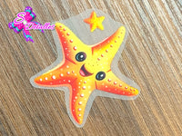 PDTF0016 - Planchable DTF de 5cm x 5cm - Estrella de Mar