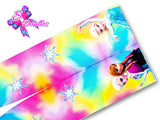 PXQ00448 - 1 Listón Estampado + 1 Listón Unicolor + 1 Resina para Moño