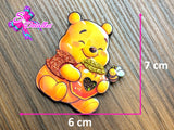 CMS10099 - Shaker de 6cm x 7cm - Winnie Pooh