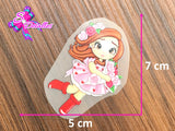 PDTF0053 - Planchable DTF de 5cm x 7cm - Muñeca