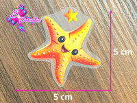 PDTF0016 - Planchable DTF de 5cm x 5cm - Estrella de Mar