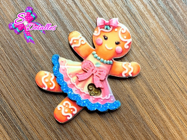 CMSI4002 - Shaker Importado de 5cm x 6cm - Navidad