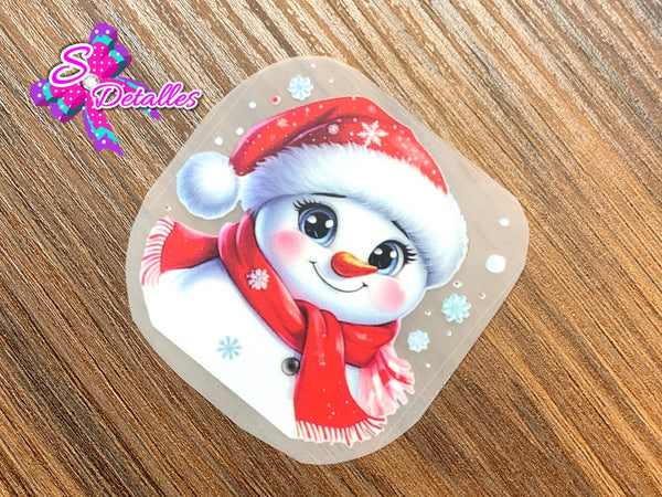 PDTF4004 - Planchable DTF de 6cm x 6cm - Navidad