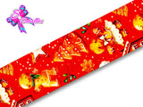 LBP27469 - Listón Estampado de 7,5 cm - Navidad (por metro)