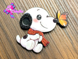 CMS10106 - Shaker de 6cm x 8cm - Snoopy