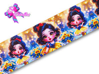 LBP07067 - Listón Impreso de 7,5 cm - Blancanieves (por metro)