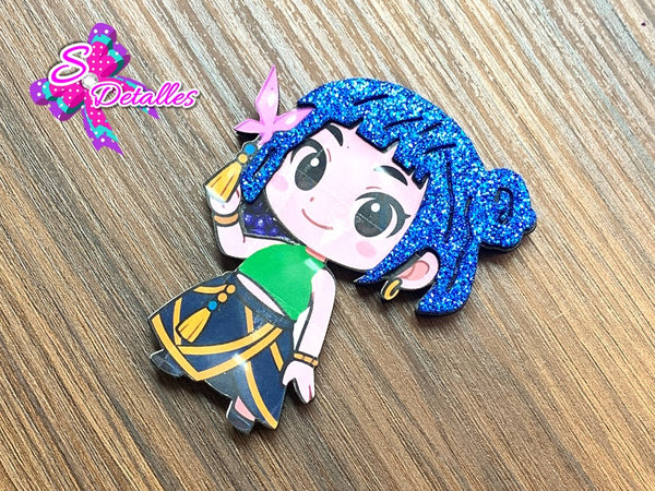 CMS10062 - Shaker de 6cm x 7cm - Huntrix