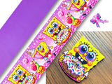 PAQ01209 - 1 Listón Estampado + 1 Listón Unicolor + 1 Shaker Grande para Moño