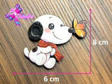 CMS10106 - Shaker de 6cm x 8cm - Snoopy