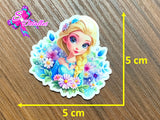 CM00016 - Resina de 5cm x 5cm - Frozen