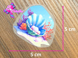 PDTF0017 - Planchable DTF de 5cm x 5cm - Concha