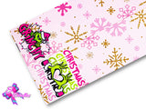 LBP27470 - Listón Estampado de 7,5 cm - Navidad (por tira)