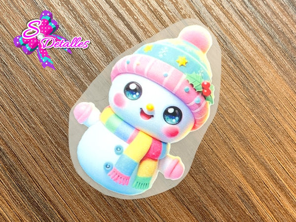 PDTF4005 - Planchable DTF de 5cm x 7cm - Navidad