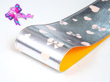 LBM07018 - Listón Metalico Liso de 7,5 cm - Plata (por metro)
