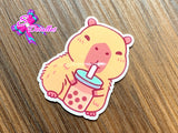 CM00036 - Resina de 4cm x 5cm - Capibara
