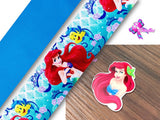 PXQ00435 - 1 Listón Estampado + 1 Listón Unicolor + 1 Resina para Moño