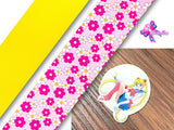 PXQ00235 - 1 Listón Estampado + 1 Listón Unicolor + 1 Resina para Moño