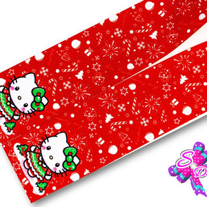 LBP27442 - Listón Estampado de 7,5 cm - Navidad (Tira)