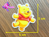 CM00106 - Resina de 5cm x 5cm - Winnie Pooh
