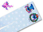 LBP27443 - Listón Estampado de 7,5 cm - Navidad (Tira)