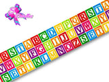 LBP06055 - Listón Impreso de 5,0 cm - Letras (por metro)