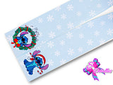 LBP27443 - Listón Estampado de 7,5 cm - Navidad (Tira)