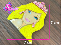 CMS10087 - Shaker de 7cm x 7cm - Barbie