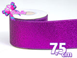 LBM07019 - Listón Metalico Diamantado de 7,5 cm - Morado (por metro)