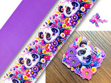 PAQ01214 - 1 Listón Estampado + 1 Listón Unicolor + 1 Shaker Grande para Moño