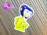 CM00032 - Resina de 3cm x 5cm - Coraline