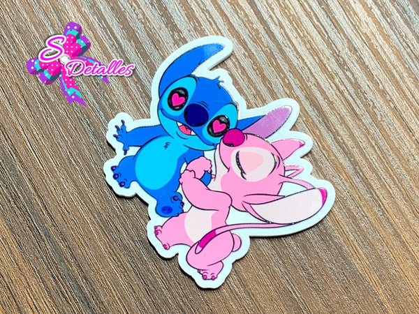 CM00059 - Resina de 5cm x 4cm - Lilo y stitch