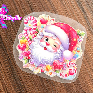 PDTF4012 - Planchable DTF de 7cm x 7cm - Navidad