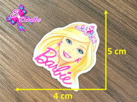 CM00151 - Resina de 4cm x 5cm - Barbie