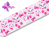LBP07321 - Listón Estampado de 7,5 cm - Marie (por metro)