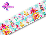 LBP27473 - Listón Estampado de 7,5 cm - Navidad (por metro)a)