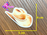CM00063 - Resina de 5cm x 4cm - Sombrero