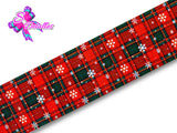 LBP27474 - Listón Estampado de 7,5 cm - Navidad (por metro)
