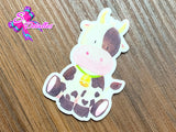 CM00178 - Resina de 3cm x 5cm - Vaca